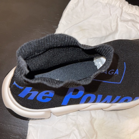 Noir bleu Balenciaga sock sneakers - Picture 8 of 12